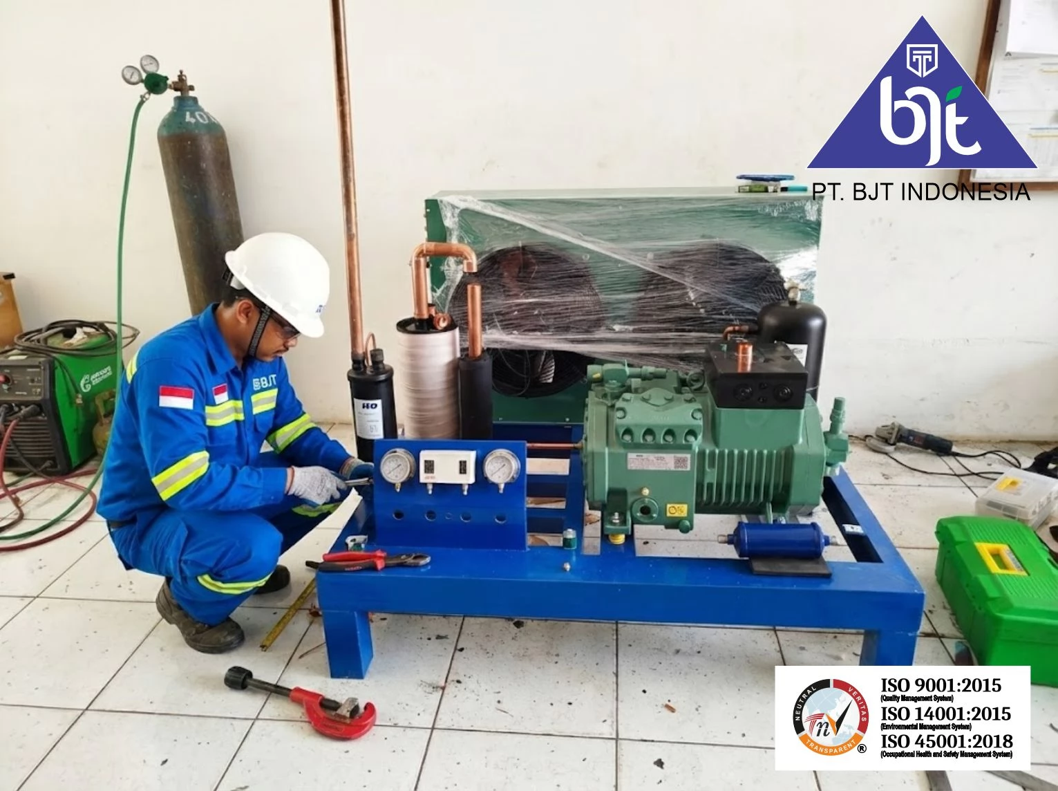 SOLUSI JASA PERAKITAN MESIN PENDINGIN COLD STORAGE DI TANGERANG